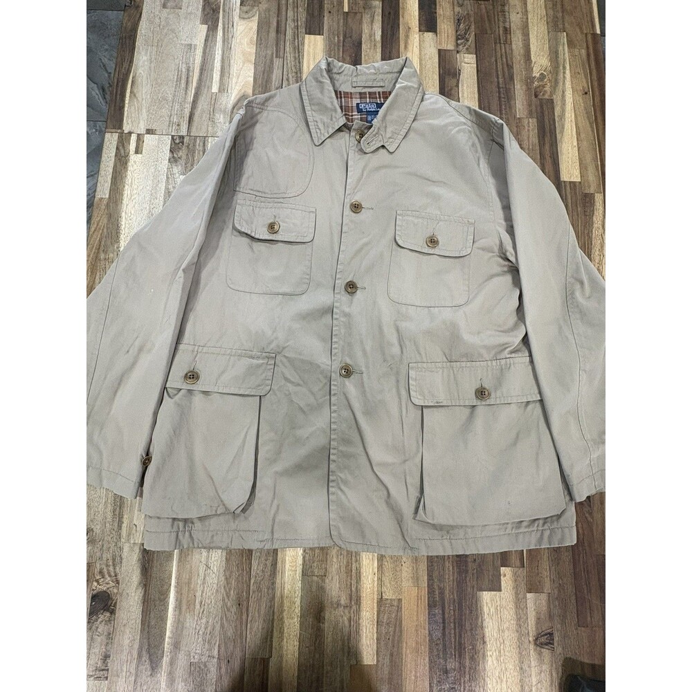 POLO RALPH LAUREN Hunting jacket Size: Large grey Men